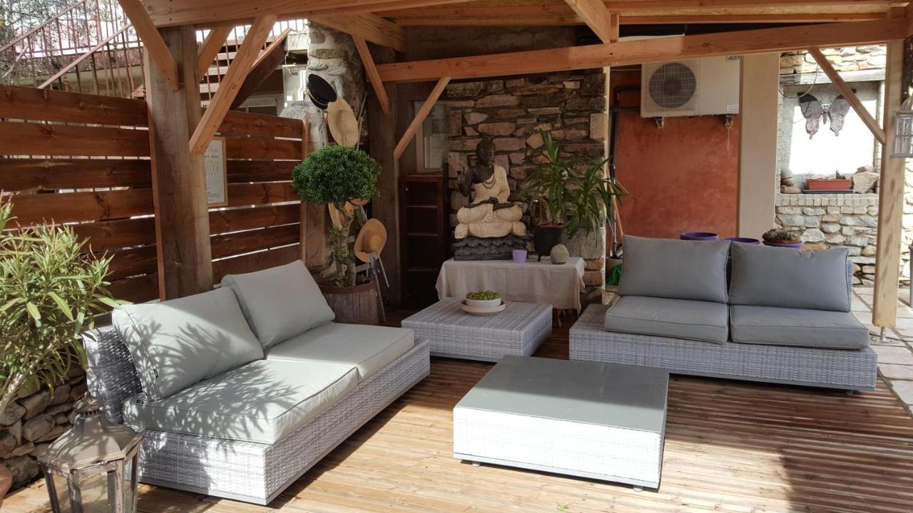 L'Olivier Chez Mame Marthe Villa Vallon-Pont-d'Arc Exterior photo